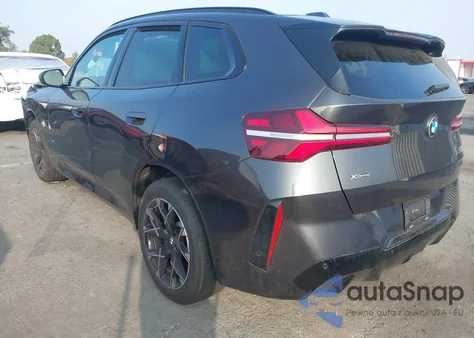 2025 BMW X3 30 xDrive из США, поврежденный, VIN 5UX53GP0XS9099693